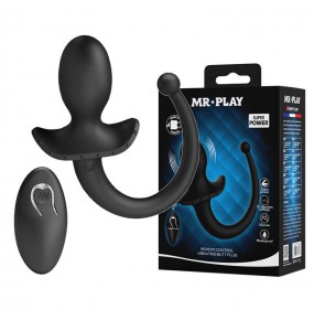 MR PLAY - Vibrating Anal Plug Tail (Wireless Remote - Chargeable)